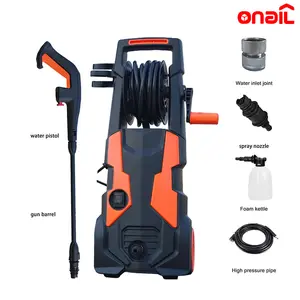 Electric Pressure Washer, 4800 PSI 2.8 GPM Power Washer, High Pressure Cleaning Machine with Foam Cannon for Cars/Fences/Driveways/Patios/Home Cleaning