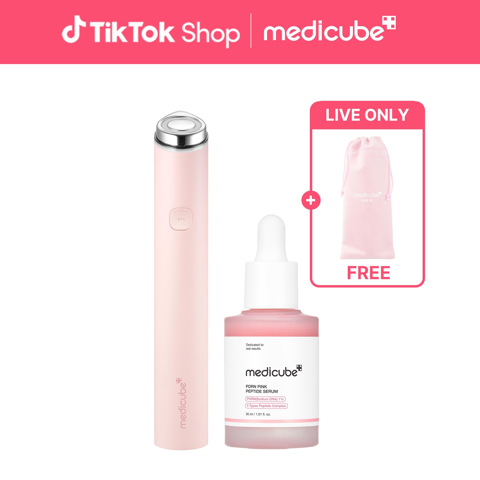 [LIVE Exclusive] [medicube] Pocket-friendly At Home Facial SETㅣK-beauty Affordable Viral Device in a Petite Size for Aft
