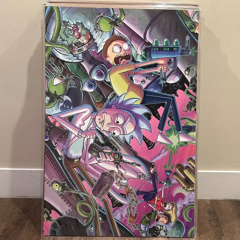 WALL DECOR Rick and Morty Poster 24 x 36 inches for Wall Decoration