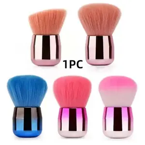 1pc Large Fluffy Nail Dust Brush, Manicure Brush, Soft Bristle Powder Brush, Blush Brush, Setting Brush, Multi-Functional for Nails and Makeup