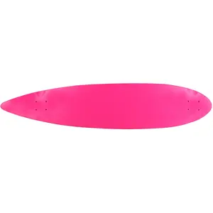 Longboard Moose Pintail Deck 9" x 43" Neon Pink