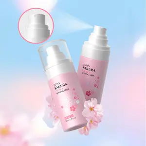 Sakura Makeup Setting Spray, Makeup Finishing Spray, Long Lasting Makeup Fixer Spray, Professional Makeup Accessories for Women & Girls, Cosmetic