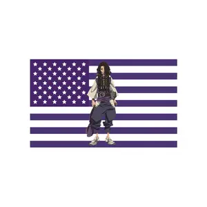 Jabber Wonger V3 GK American Flag, Wall Banner, Anime Gachiakuta Fan Gift, Manga Home Decor, Room Decoration, Otaku Dorm Poster