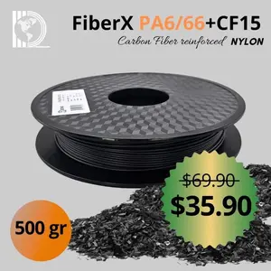 IIID Max - FiberX PA6/66+CF15 500gr Filament