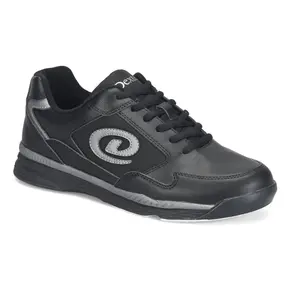 Dexter Mens Ricky V WIDE Bowling Shoes- Black/Alloy