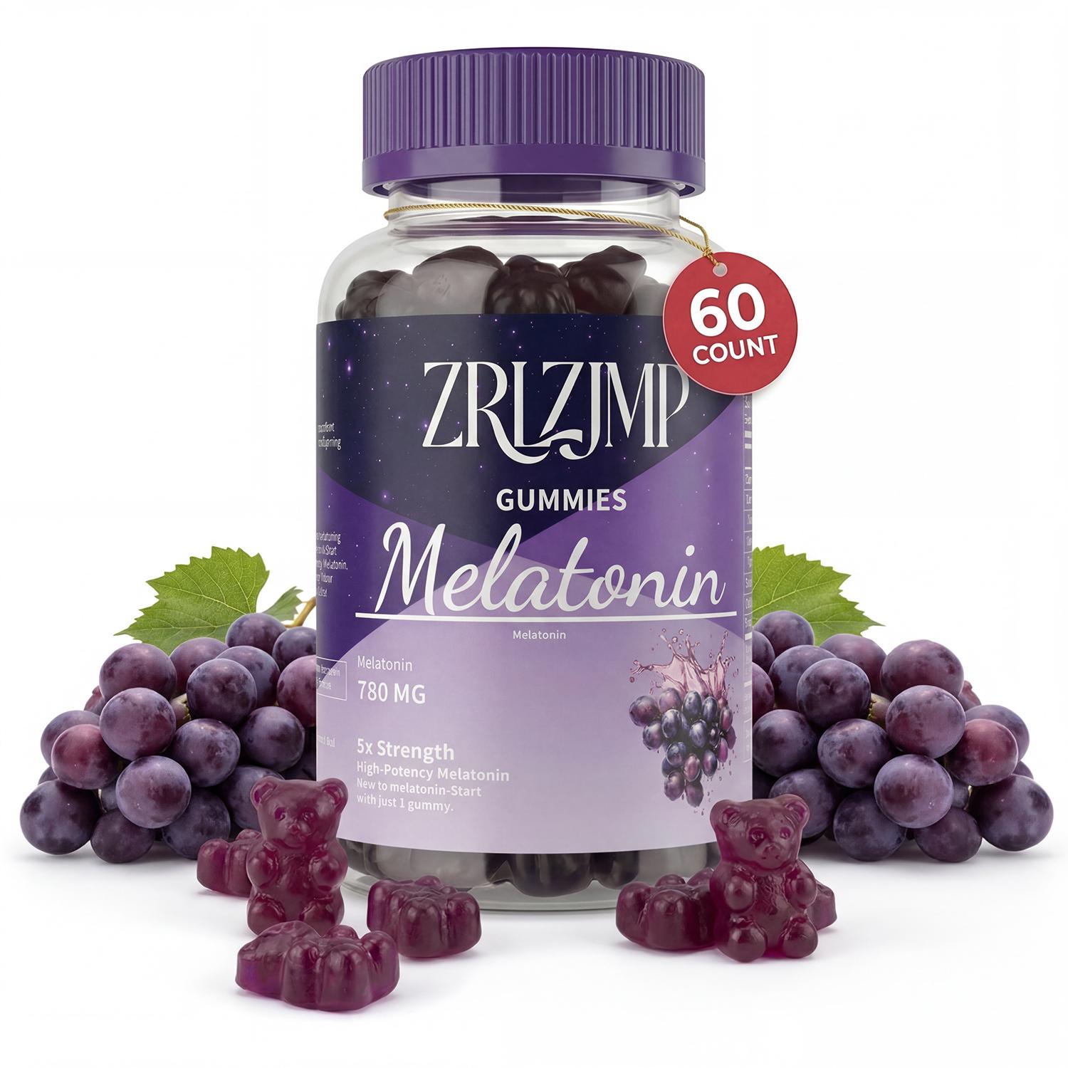 26mg Melatonin Bear Gummies High Potency Sleep Support