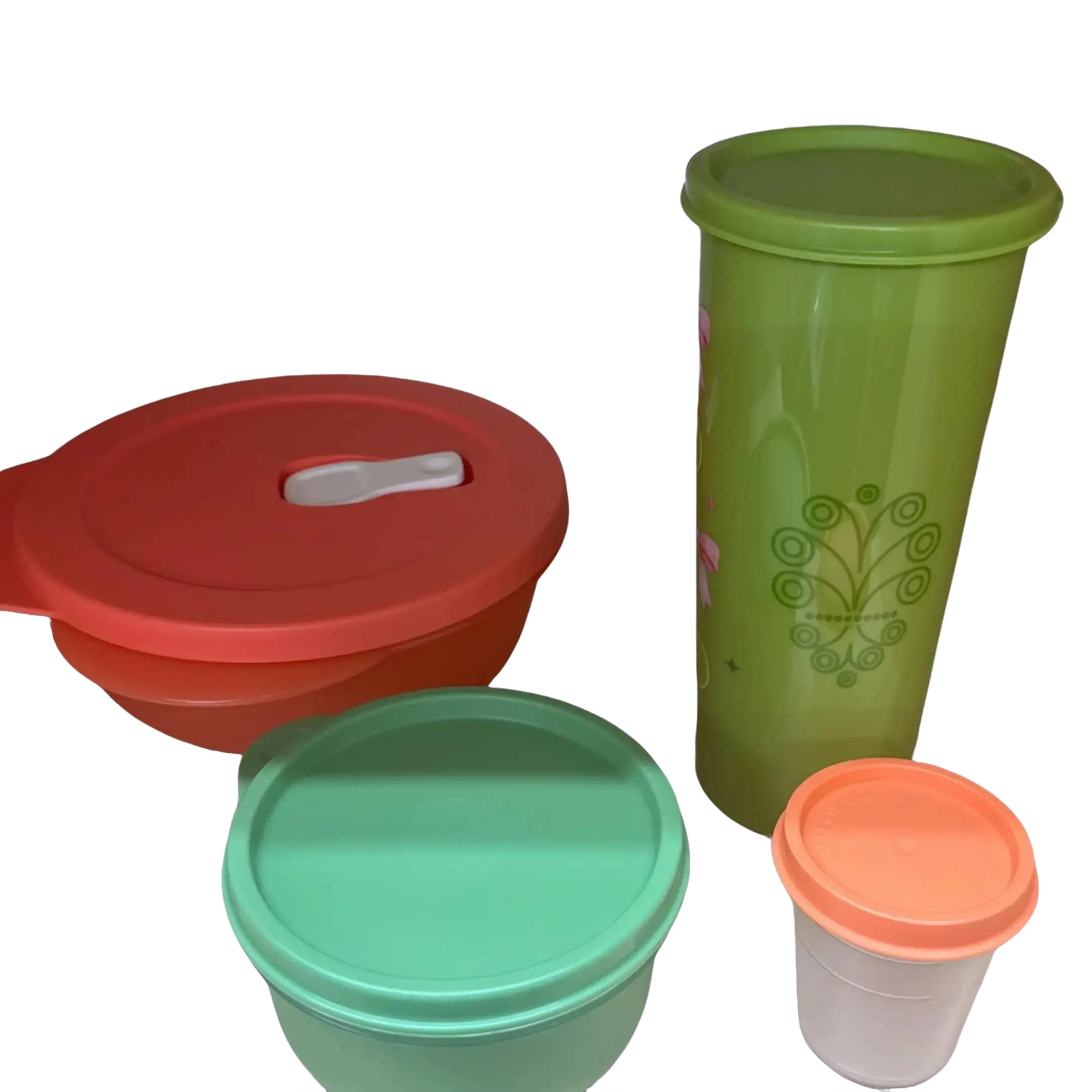Tupperware Reusable Lunch Box Set - Build Your Small Meal Prep Containers with Lids, Included Tableware & Free Carry Bag