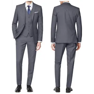 Men's Slim Fit 3 Piece Suit Blazer Vest Pants Tie Set For Weddings, Business, Formal Classic Suits For Men Elegant Tuxedos For Men Casual Suits For Men Solid Color Suits Homecoming Dance Suits Gifts For Men Regular Fit Suits For Men Tuxedo