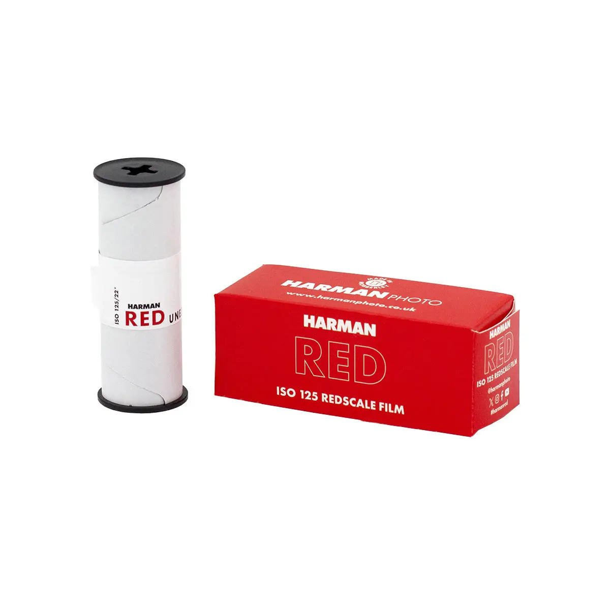 Harman Red 125 Color Negative 120 Roll Film, 125 ISO