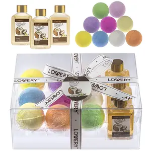 Bath Bombs  Gift Set - 12Pc Home Spa Kit