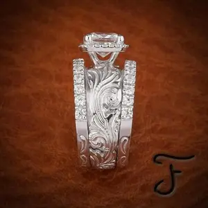 Vintage Ethnic Carved Gemstone Ring for Women - Wide Band Alloy Statement Jewelry with Intricate Floral Design, Durable Casual Attire & Gift Idea, Vintage Jewelry