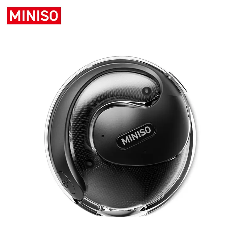 MINISO MS212 Clip On Wireless Headphones with 2025 Bluetooth 6.0