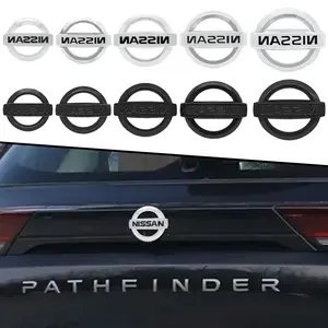 ABS Car Styling Original Replace Front Grill Badge Trunk Lid Logo Emblem Accessorie For Nissan Qashqai Juke X-Trail Patrol Note Juke Leaf Altima Almera Maxima Micra Murano Rogue Pulsar Sentra Teana Tiida March Navara Nismo Sylphy