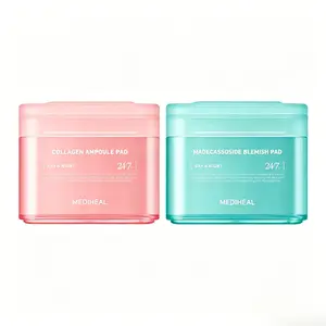 Mediheal Nourishing & Calming Toner Pad Set – Collagen + Madecassoside with Ampoule