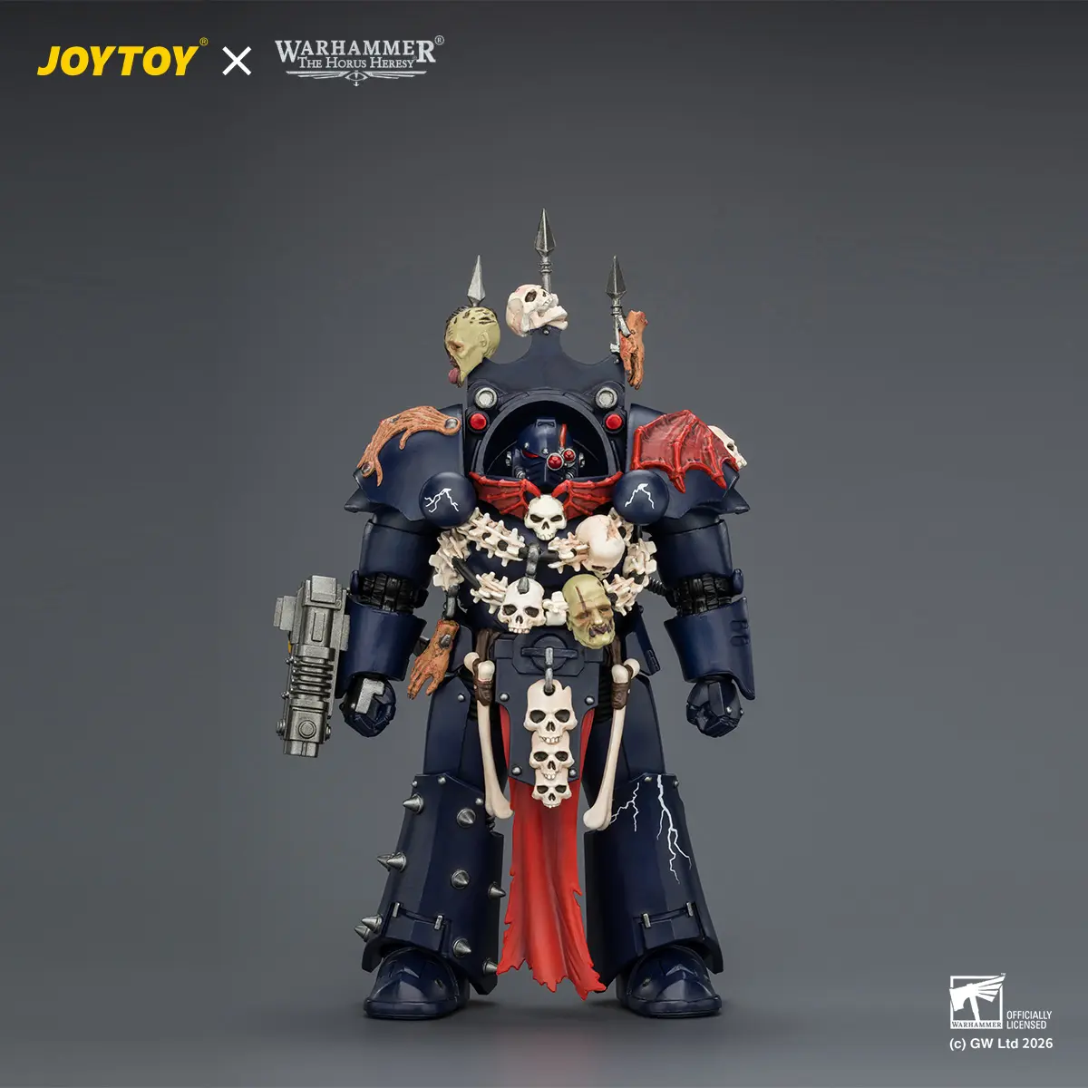 JOYTOY Warhammer "The Horus Heresy" 1/18 Action Figures Night Lords Legion Praetor in Tartaros Terminator Armour