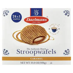 Daelmans Stroopwafels, Caramel, 24 Waffles, 1.38 oz (39 g ) Each