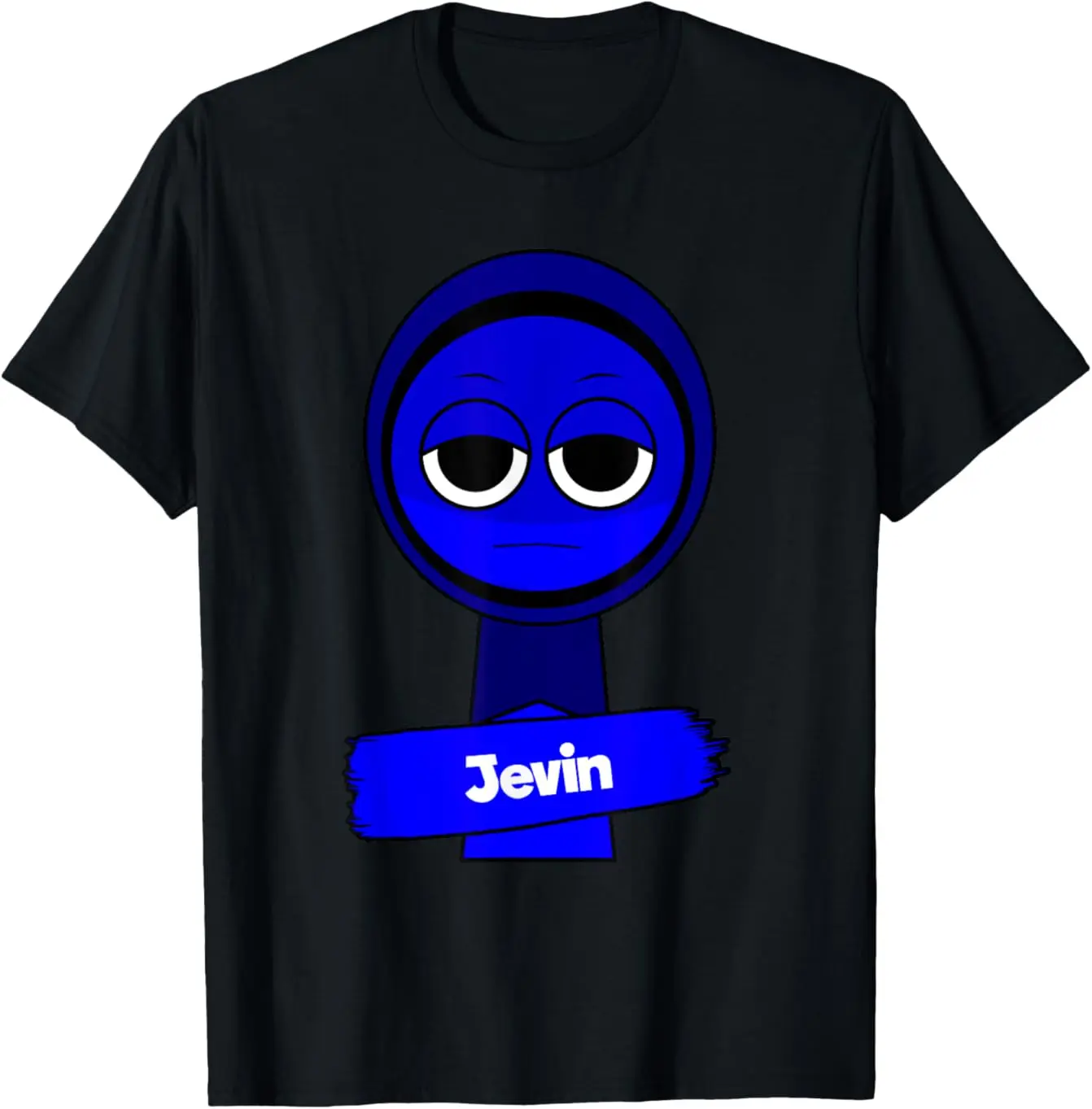 Sprunki Jevin Blue T-Shirt