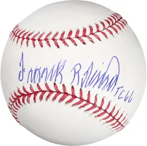 Frank Robinson Baltimore Orioles Autographed Baseball with "66 TC" Inscription - BAS - Fanatics Authentic Certified