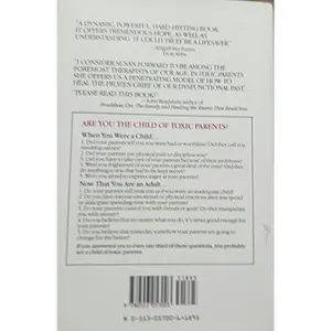 USED Book - Toxic Parents: Overcoming Their Hurtful Legacy and Reclaiming Your Life by Susan Forward (Hardcover) - english