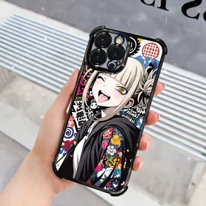 Phone Case: 1 Kpop Themed Anime Female Characters Electroplating Process Phone Cases Protective Cover Reinforced Cushioning Collision Prevention The Four Corners Suitable Various Models Of iPhone 17 16 15 14 13 Pro Max Cover