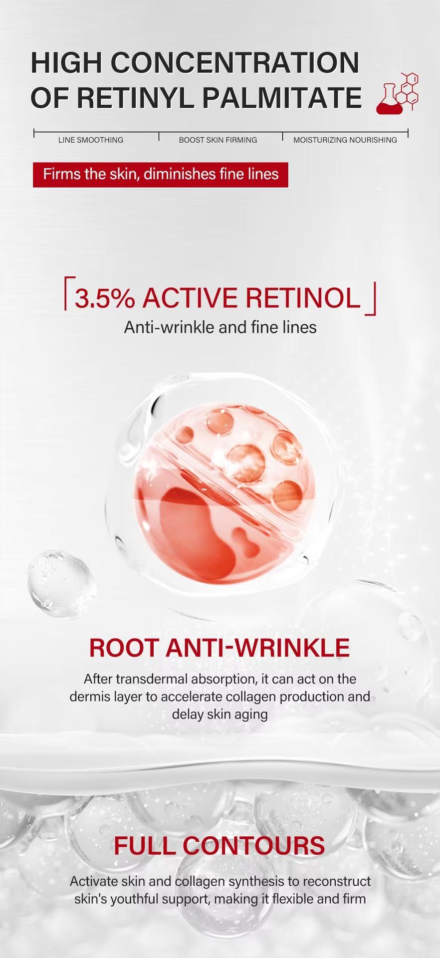 MOOYAM Retinol Cream — Hydrating & Anti-Wrinkle Facial Moisturizer | Enhances Skin Firmness | Improves Skin Texture | Long-Lasting Hydration | Suitable for All Skin Types