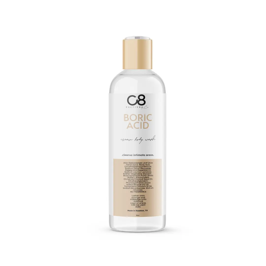 Boric Acid Body Wash Cream Boric Acid Body Wash Cream