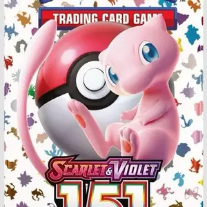 Pokemon Scarlet & Violet 151 Booster Pack - 10 Random Cards & 1 Basic Energy - Factory Sealed