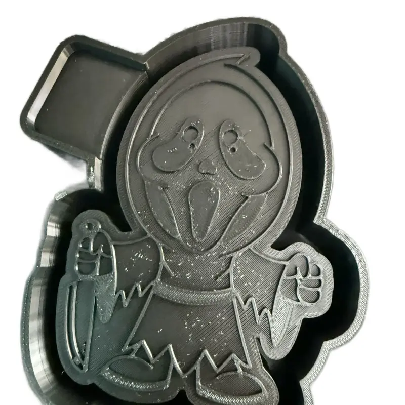 Scream if you love Freshies! This is a 3D printed mold housing or silicone mold option.