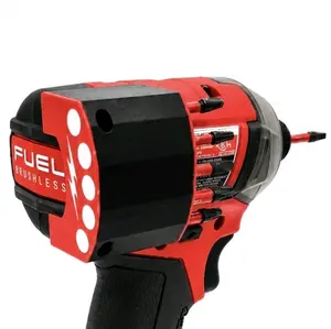 DrillPod Magnetic Bit Holder for Milwaukee 2760-20 Impact Driver | Side Mount Tool Organizer