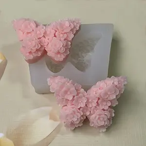 Exquisite Butterfly Silicone Mold - Perfect for Creative DIY Projects - Ideal for Resin Casting & Candle Making - Add Elegance to Home Decor - Flexible & Easy-to-Use 1 Pack