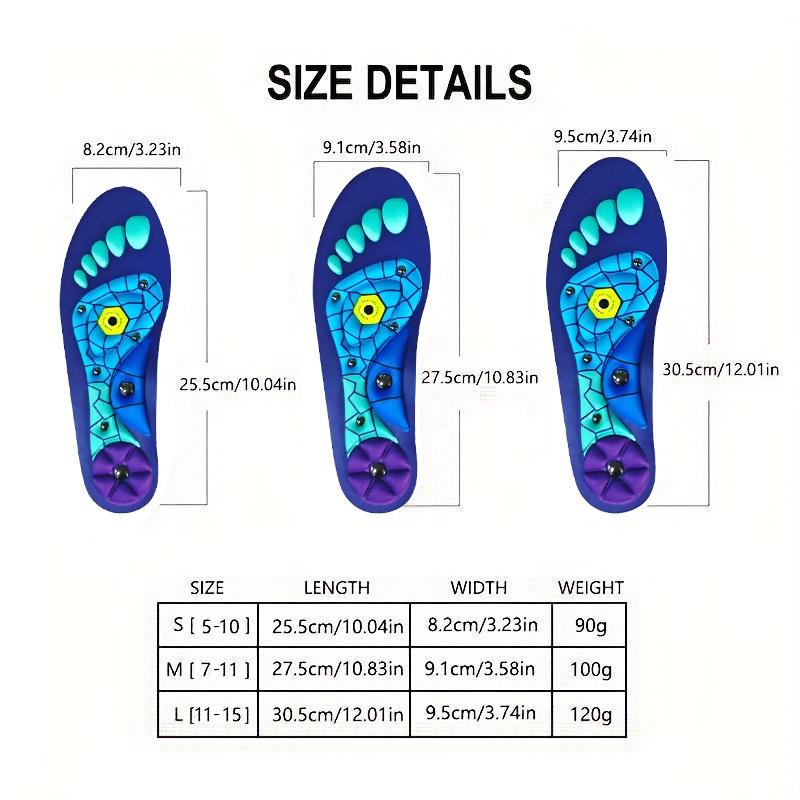 Insoles for All Day - Shock Absorbing Insoles for Men & Women, Plantar Fasciitis High Arch Support, 220+ lbs Capacity - Footwear Designer Parent Bedroom Shoe Comfort