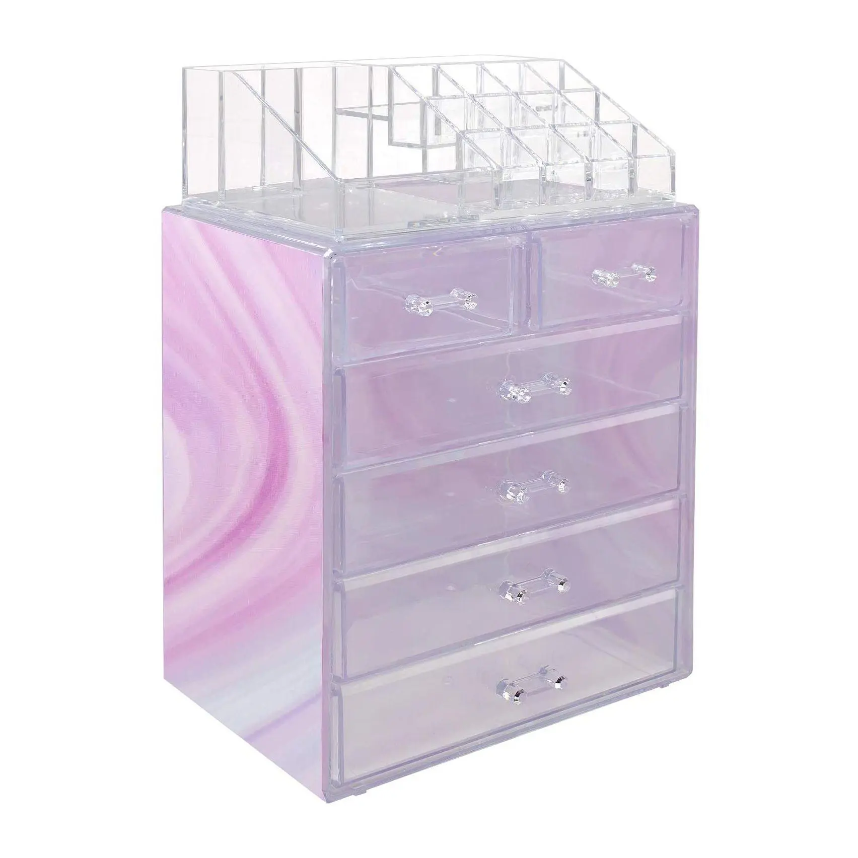 Sorbus Makeup and Jewelry  Case - 4 Large, 2 Sm all Drawers