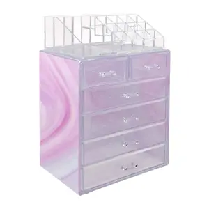 Sorbus Makeup and Jewelry  Case - 4 Large, 2 Sm all Drawers