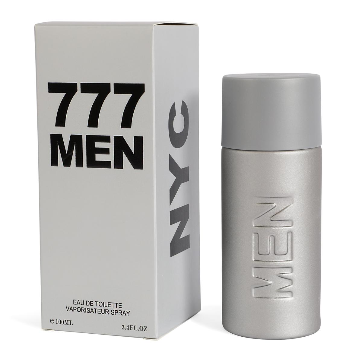 777 Men Eau de Toilette Spray Cologne for Men 100ml/3.4fl.oz. - Fragrance for Men