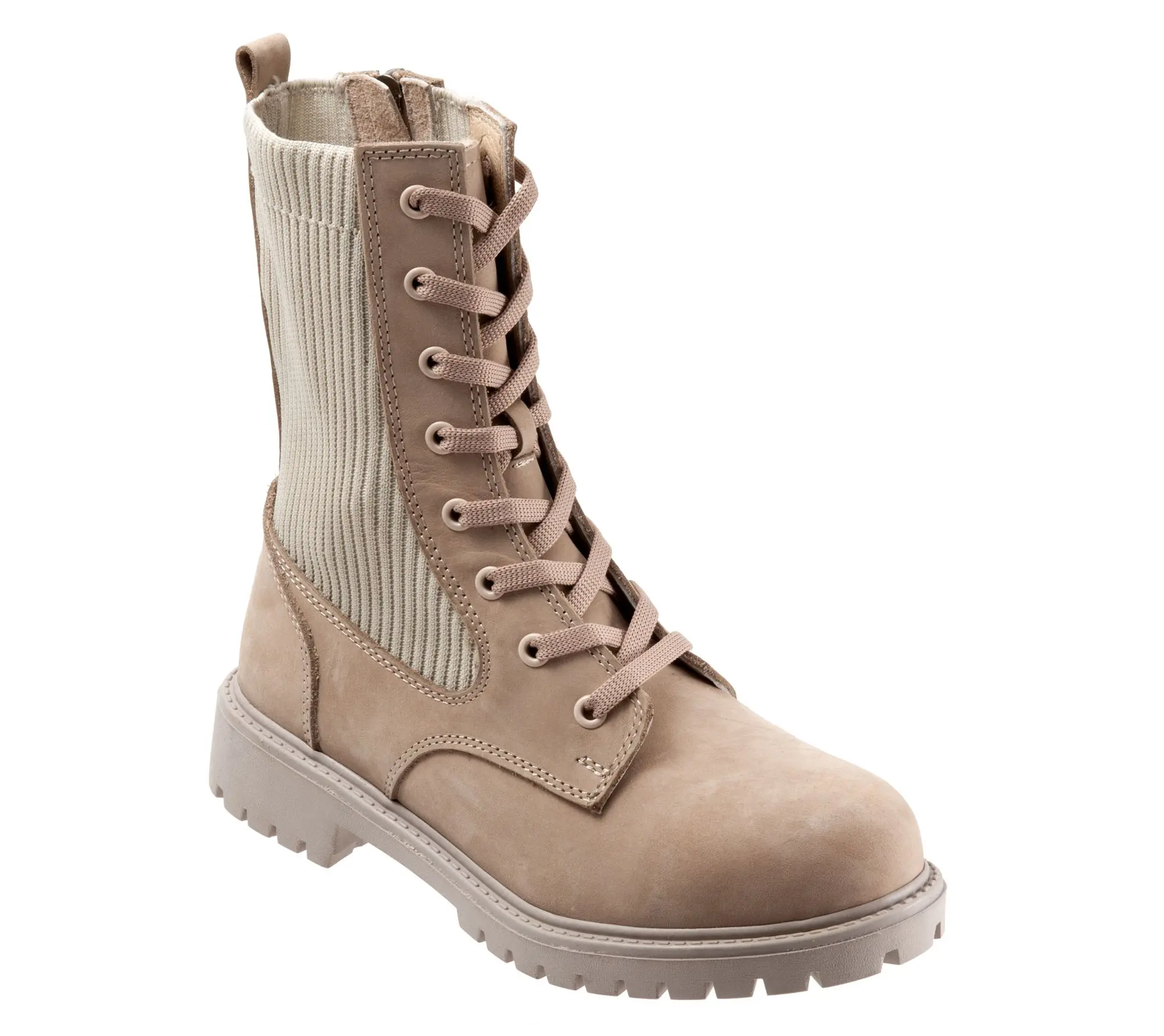 Bueno Stella Leather Combat Boot