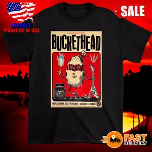 Buckethead The Fillmore October 3 2023 Concert Shirt GO370