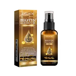Biotin Hair Growth Serum 30ml - Strong Anti-Rip Repair Hair Care Root Stabilization Spray for Enhanced Hair Regrowth