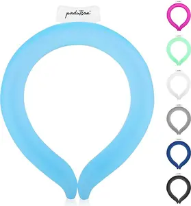 Neck Cooling Tube, Reusable Wearable Neck Cooler Body Cooling Products for Indoor Outdoor Summer Hot Weather