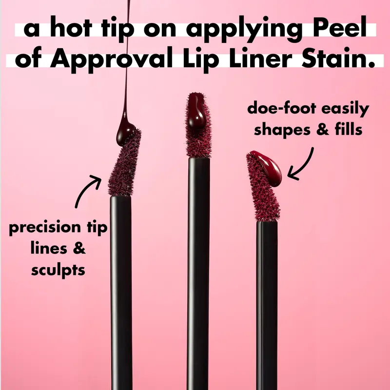 e.l.f. Peel of Approval Lip Liner Stain - Peel-Off Long-Wear Lip Stain ...