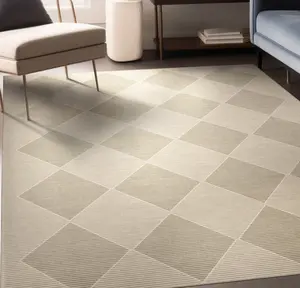 Apollo Basalt Moroccan Diamond Flatwoven Rug – Easy Clean & Durable