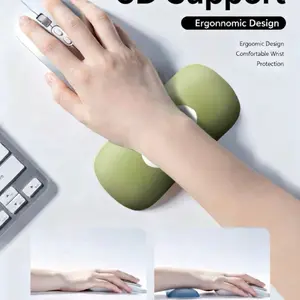 Cute Silicone Wrist Rest Mouse Pad, Soft Office Keyboard Holder, Desk Decor, Cute Gift, Computer Accessories, Comfortable Hand Support, Wrist Protection