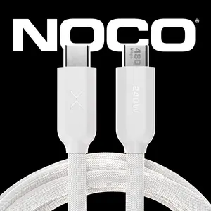 NOCO XGrid XC3: 240W USB-C to USB-C Cable – USB-IF Certified, E-Marker Chip, 480Mbps Data – 10 Foot NOCO XGrid XC3: 240W USB-C to USB-C Cable – USB-IF Certified, E-Marker Chip, 480Mbps Data – 10 Foot