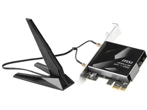 MSI HERALD-BE WIFI 7 MAX, NCM865 Tri-Band Wi-Fi 7 & Bluetooth 5.4 PCIe Adapter MSI HERALD-BE WIFI 7 MAX, NCM865 Tri-Band Wi-Fi 7 & Bluetooth 5.4 PCIe Adapter