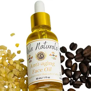 KN Face Oil With Frankincense Bakuchi Coffee Black Seed  Castor oil Rosehip  Argan Face oil Serum and Under Eye oil - Skincare, Serums Skin Repair Comfort Moisturize facial Vitamins  Hydrate Nourishing
