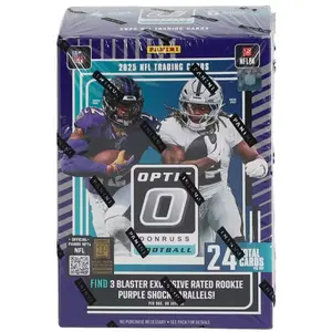 2025 Panini Donruss Optic Football 6-Pack Blaster Box (Purple Shock Parallels!)