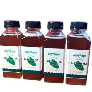 Alkaline Sweet Tea Drink Dr Sebi Traditional Beverage Sea moss burdock dandelion elderberry hibiscus soursop leaves - 4 Pack