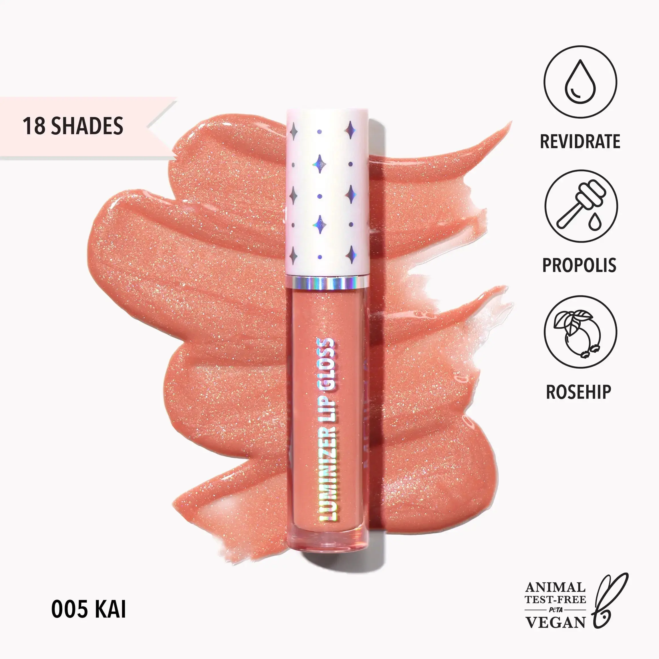 Moira Luminizer Lip Gloss - Kai