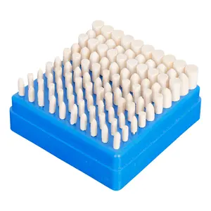 Wool Felt Polishing Bits for Dremel Rotary Tools - Assorted Sizes Buffing Tips for Jewelry & Metal Finishing