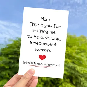 Heartwarming Mother's Day Card for Mom, Mothers, Wife, GrandMother, Nana from Daughter, Son, Kids, Husband - Loving Message for Mom, Idea 49