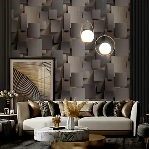 Tk Trendy 3D Self-Adhesive Wall Paper, PVC Material, Ideal for Living Rooms & Kitchens, Available in //silver Color Options, Peel and Stick Wallpaper Designs